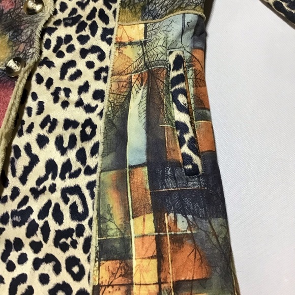 Papillon  Multicolor Patchwork Jacket - Picture 7 of 15